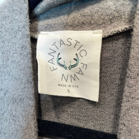 Fantastic Fawn Open Front Olive Green Cardigan Small - Picture 4 of 6